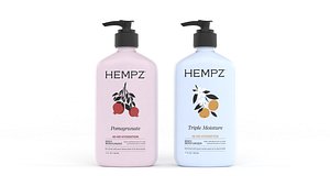 3D Body Lotion Bottle
