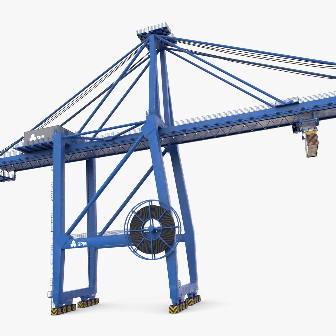 Container Port Crane V2 3D model https://p.turbosquid.com/ts-thumb/uj/rP9Aoy/OB/container_port_crane_v2_0039/jpg/1758184517/1920x1080/fit_q87/c7e0cfe998ab566949a1272c7e31a3cb8e8a22b4/container_port_crane_v2_0039.jpg
