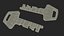 Metal Key model