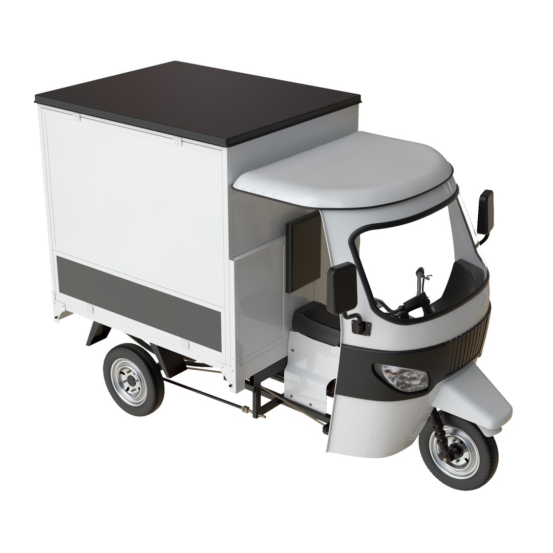 Wheeler Food Truck 3D Model - TurboSquid 1711209