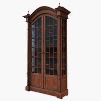 Old Cupboard Bookshelf