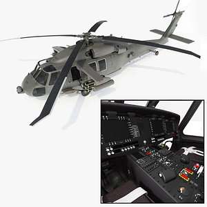 UH-60M Battlehawk with nice interior
