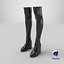 Botas de cano alto PBR