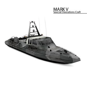 Mark V Special Operations Craft -LOWPOLY-