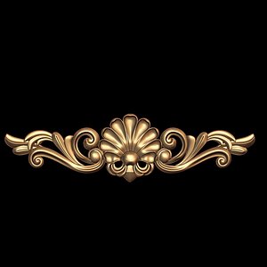 (502) Decor Element -3d STL model for CNC