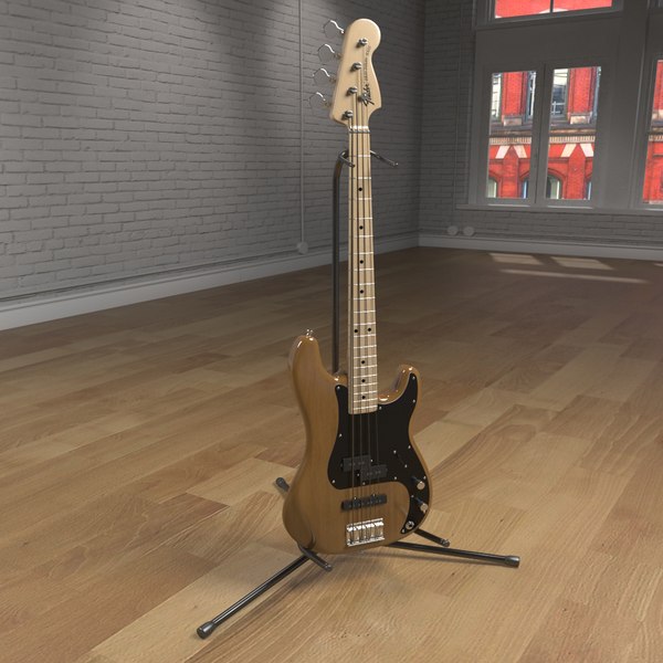 3d Precision Bass Guitar Set