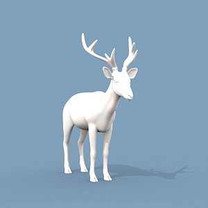 3D Deer Shape