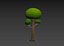Cartoon Tree 005 3D model