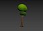 Cartoon Tree 005 3D model