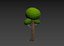 Cartoon Tree 005 3D model