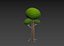 Cartoon Tree 005 3D model