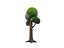 Cartoon Tree 005 3D model