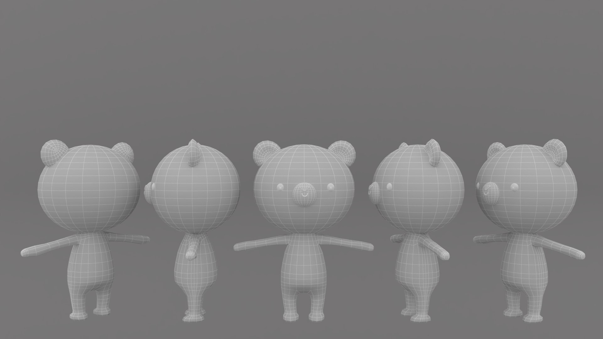 3D Stylized Character 001 Panda model - TurboSquid 2170990