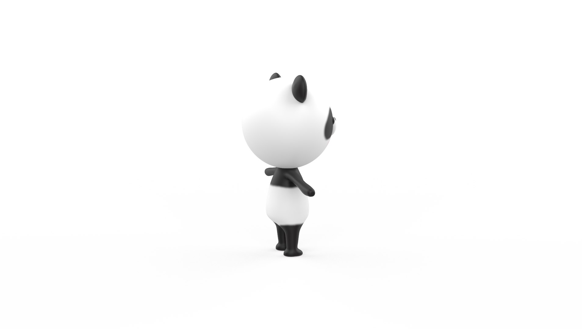 3D Stylized Character 001 Panda model - TurboSquid 2170990