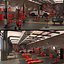 Big Auto Repair Garage 3D model