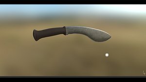 machete 3D model