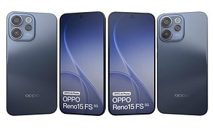 OPPO Reno15 FS 5G Dark Blue 3D model