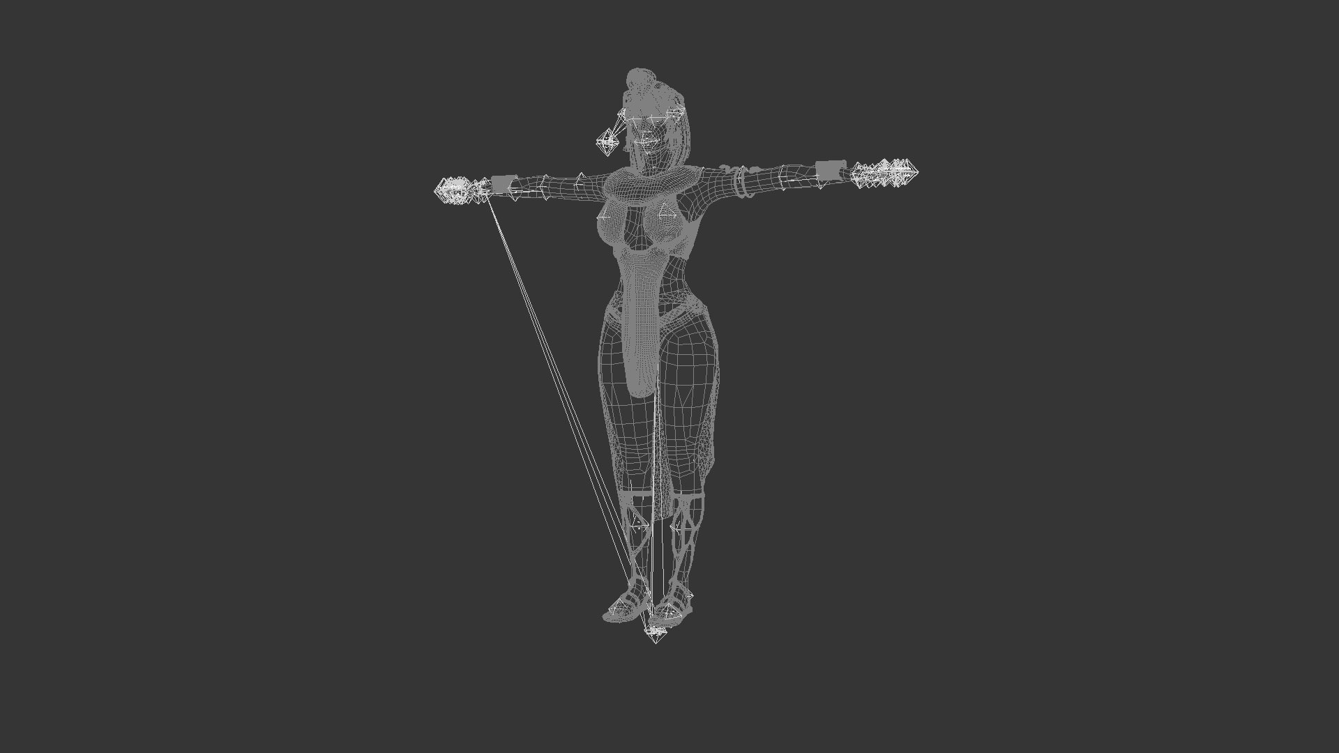 3D Cleopatra Model - TurboSquid 1892697