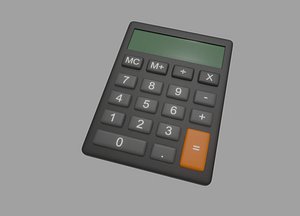 3D black green plastic