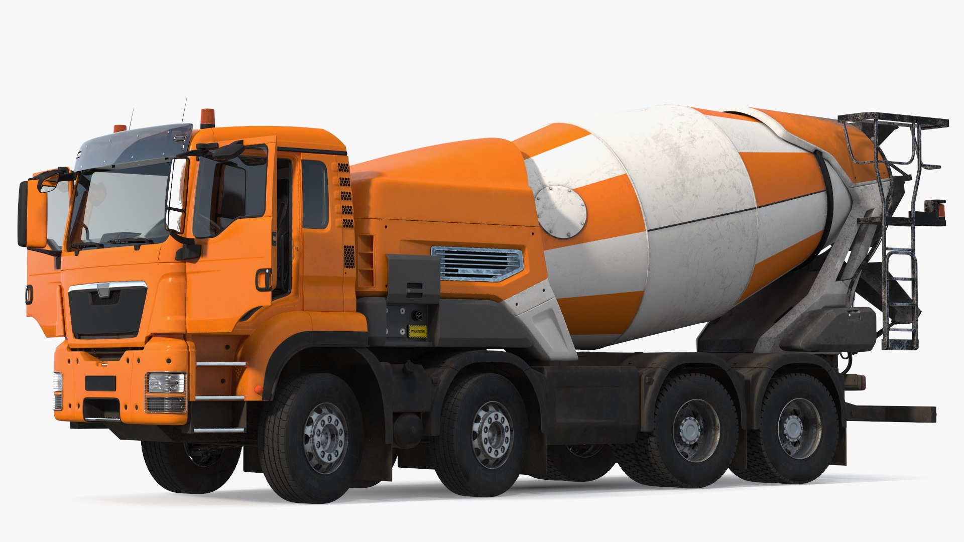 Dirt Electric Hybrid Mixer Generic Rigged for Cinema 4D 3D model preview
