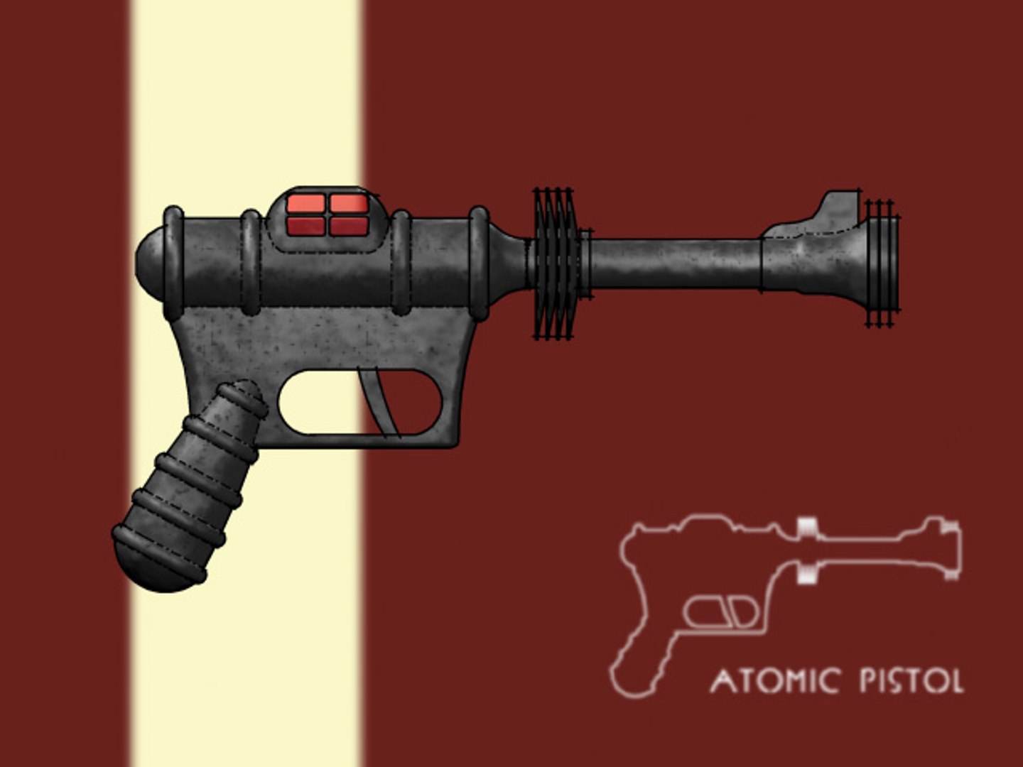 Maya Atomic Gun