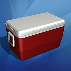 3d model igloo cooler