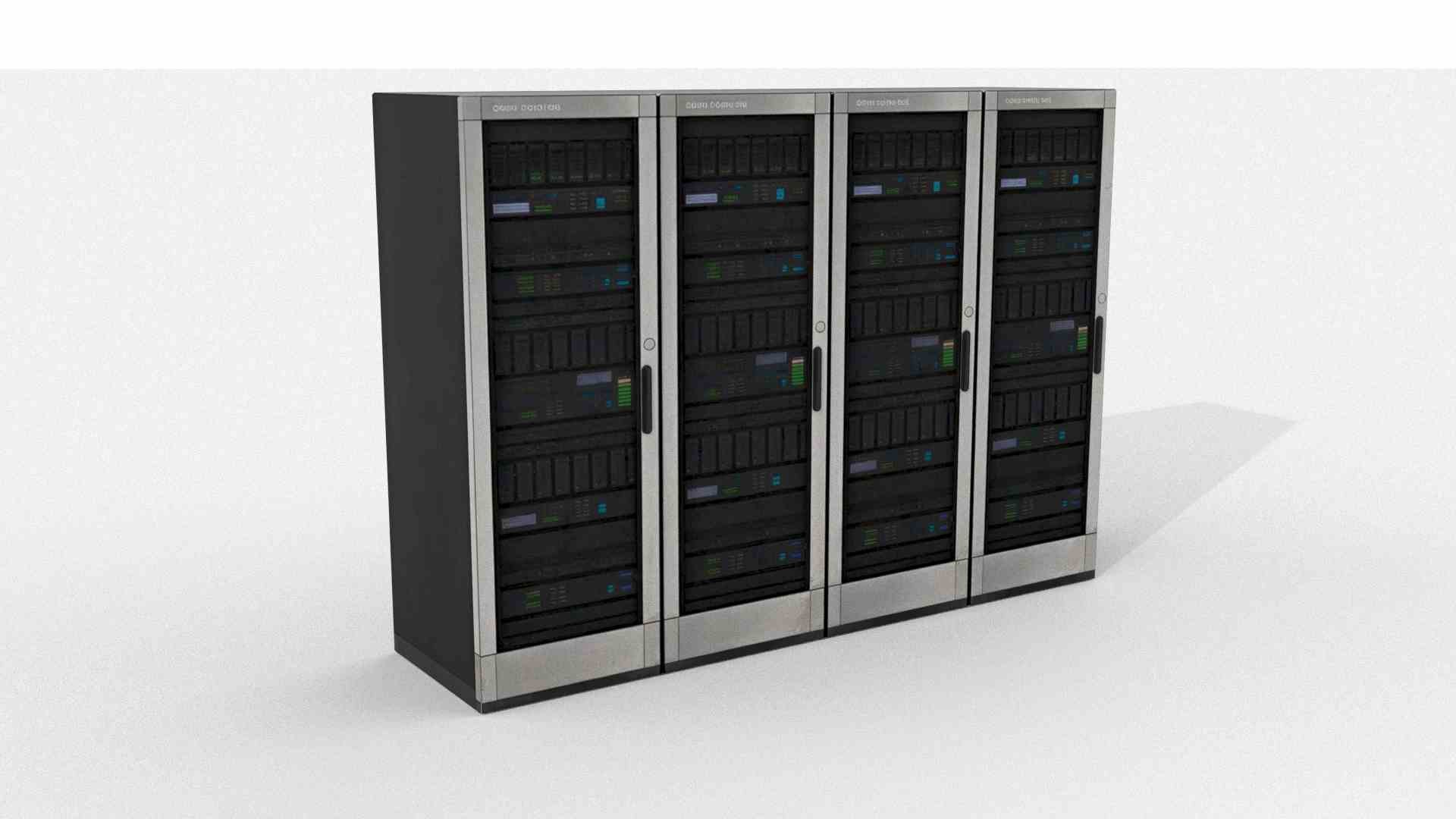 4x42U Server Rack Array 3D https://p.turbosquid.com/ts-thumb/uk/cmIHnQ/81/7/jpg/1784957946/1920x1080/fit_q87/a987275771b4aac828aa6e986b4bc9e4a970baac/7.jpg