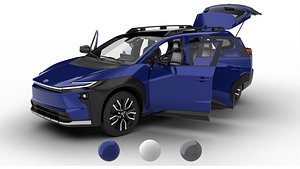 3D Toyota bZ4X Touring 2026 HQ 3d model model