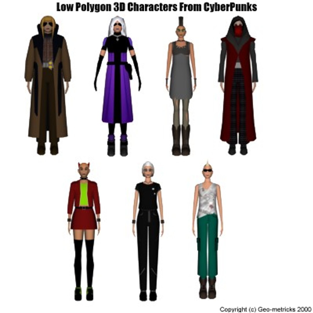 3d 14 avatars characters https://p.turbosquid.com/ts-thumb/uk/hdVfQn/VrFT4AMT/ext_cyberpunks3/jpg/977524138/1920x1080/fit_q87/5c3b1f68394187a24a29761fd19d988281477f19/ext_cyberpunks3.jpg