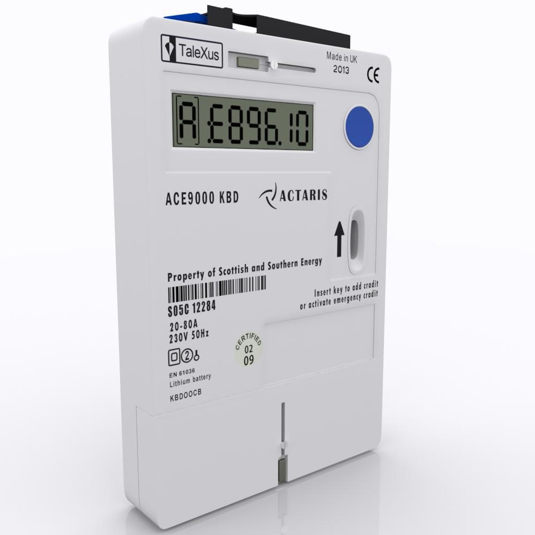 3ds Max Electric Meter