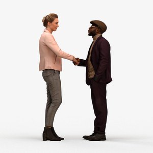 00481Aaron0013 - Adult Black professional talking in office wearing transitional seasonal business a