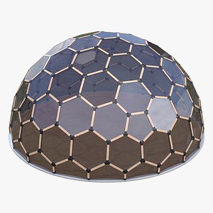 Geodesic Dome 03 3D