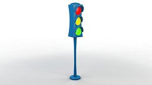 Cartoon Traffic Light