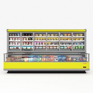 Ice Cream Display LB13 3D