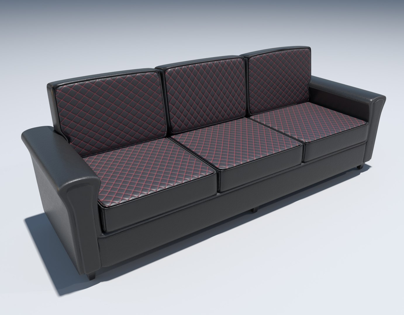 3D modeled couch https://p.turbosquid.com/ts-thumb/ul/20zQu6/4qHjzP7p/blackdiamondstitch/jpg/1568330544/1920x1080/fit_q87/a10eedd71c4c0d03c7dbd02f7e2c7e0dc17b4f97/blackdiamondstitch.jpg