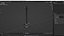 Modern Hanging Fireplace Support Stand Black