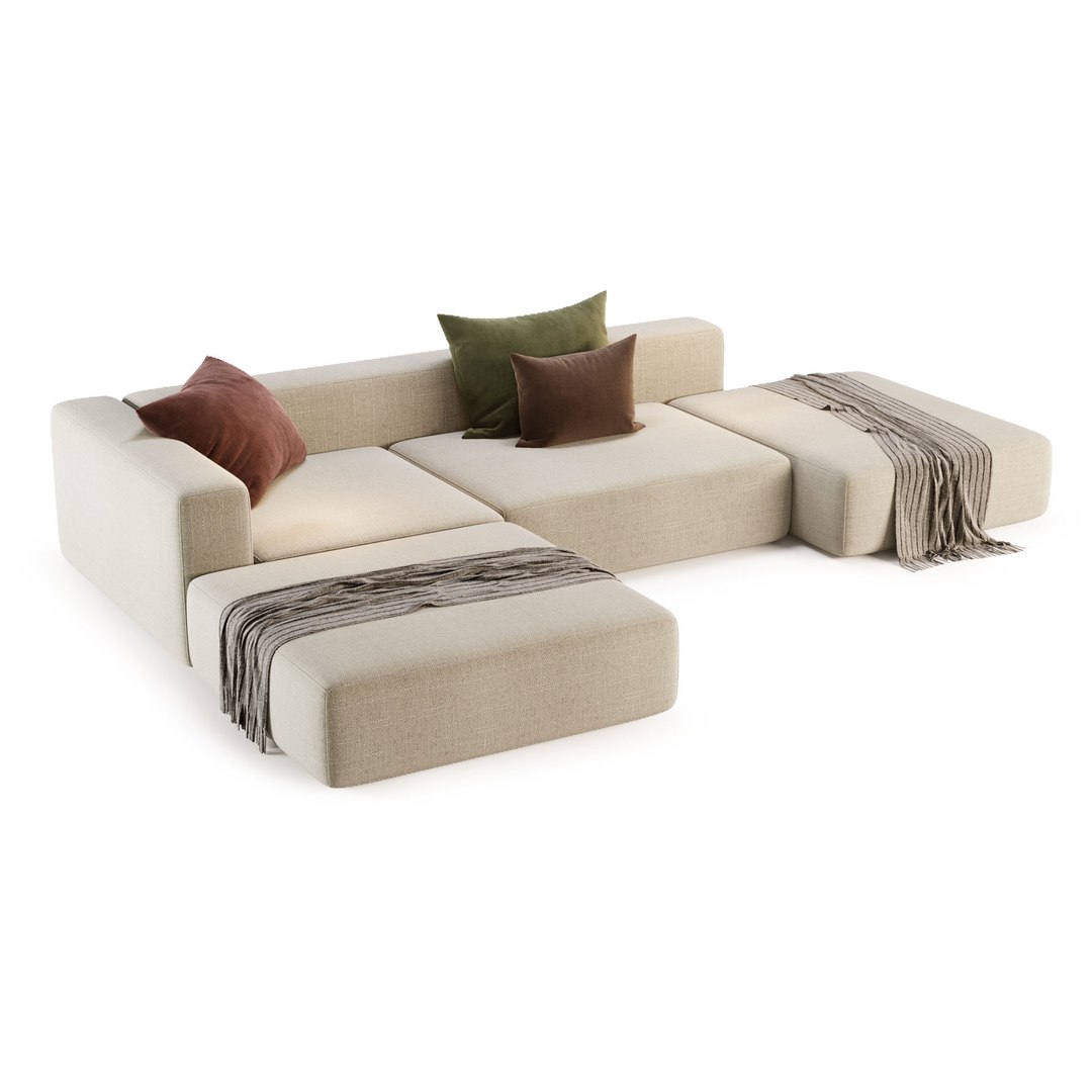 3D Sofa Vito By Tuo Divano Model - TurboSquid 2106776