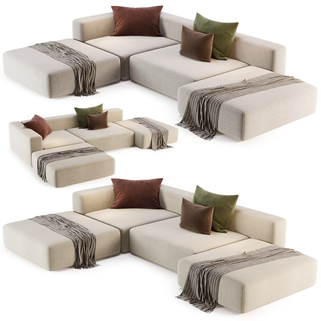 3D Sofa Vito By Tuo Divano Model - TurboSquid 2106776