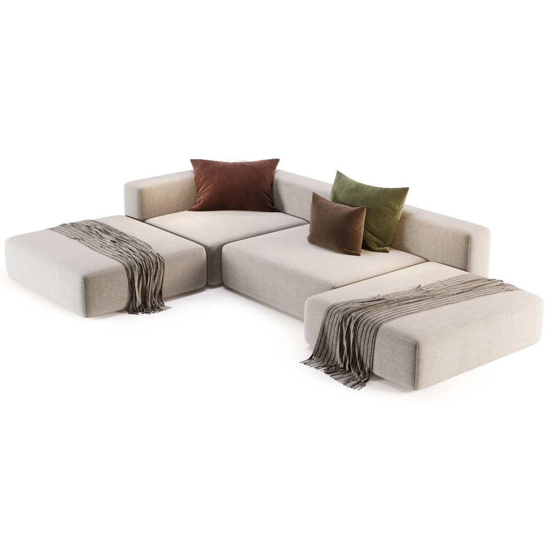 3D Sofa Vito By Tuo Divano Model - TurboSquid 2106776