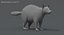 3D raccoon rigged