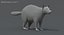 3D raccoon rigged