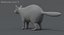 3D raccoon rigged
