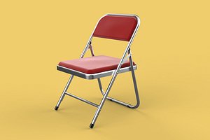 3D STANDARD FOLDING CHAIR METAL FOLDABLE EVENT SEAT FLIP STACKABLE