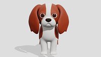 Cute dog  Cavalier King Charles Spaniel
