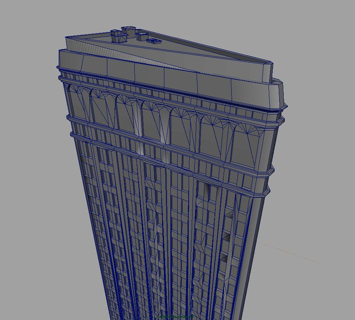3d Model Flatiron Building New