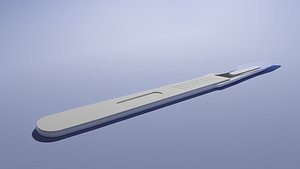 3D disposable scalpel