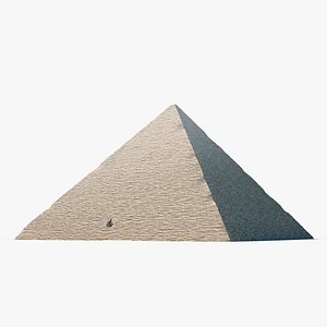 3D pyramid cheops model
