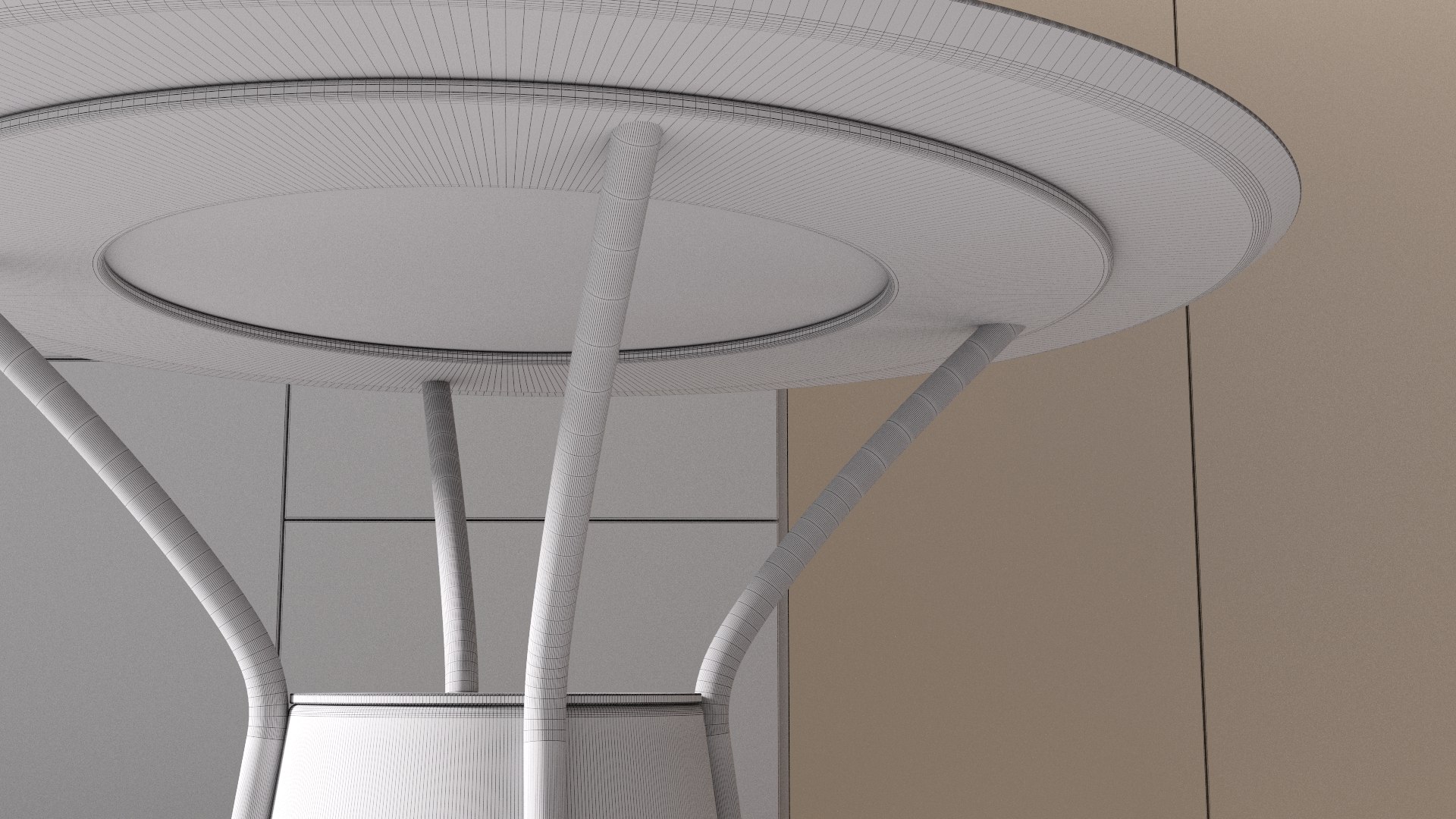 3D Model Round Dining Table - TurboSquid 1825568