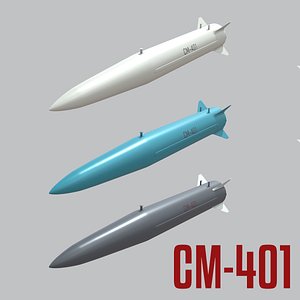 3D CM-401 Chinese Anti-Ship Ballistic Missile