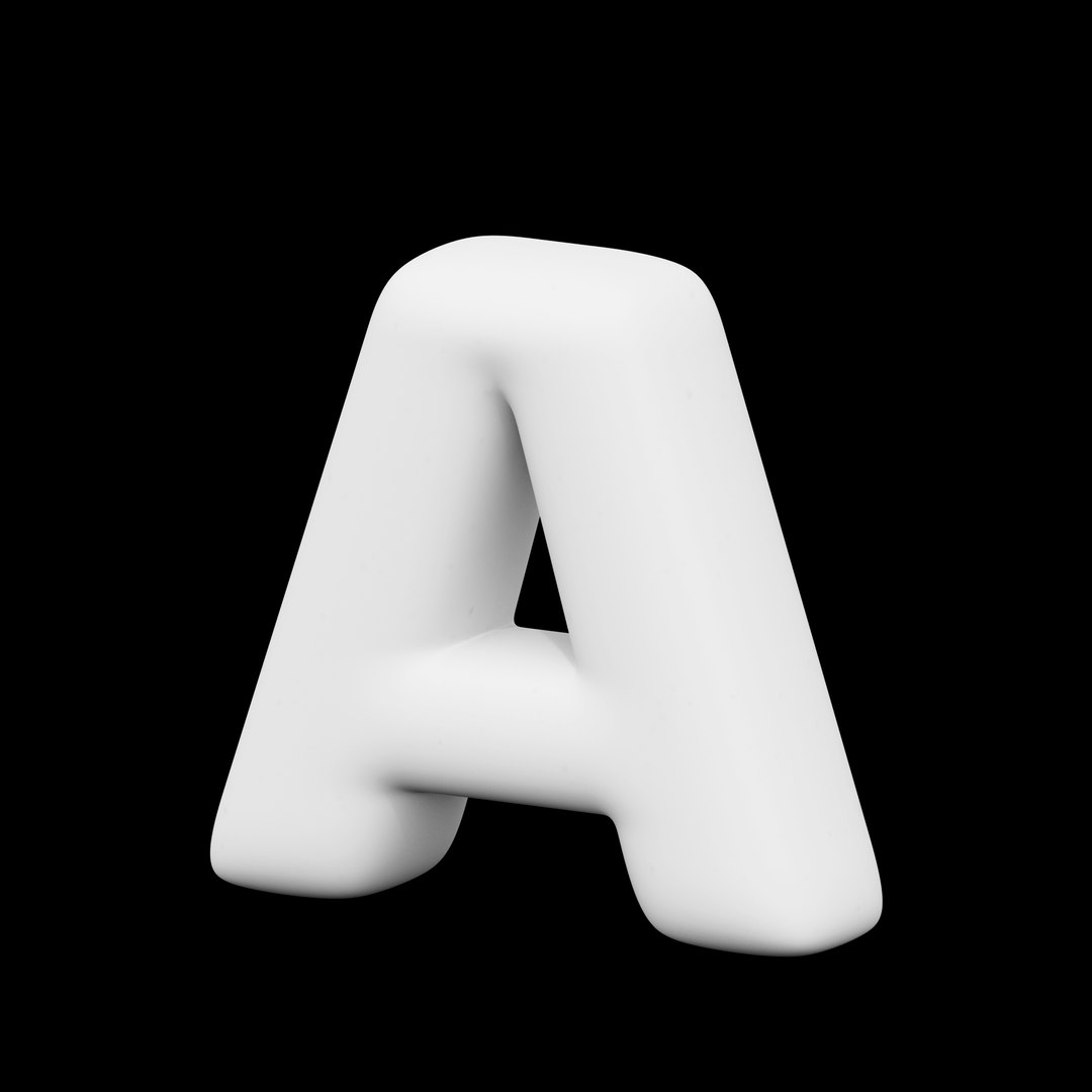 Ht Standard Font Hard 3D Model - TurboSquid 1420735